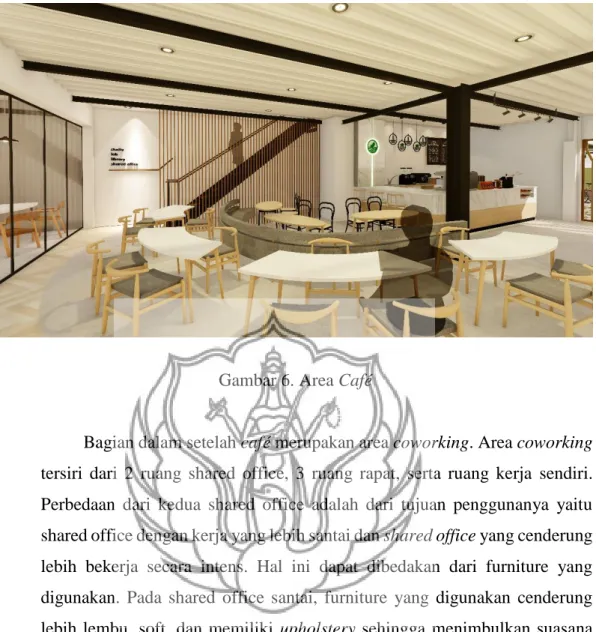 Gambar 6. Area Café  