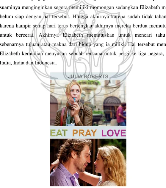 Gambar 1.3 Poster Eat Pray Love 