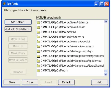 Gambar 4-1 : Set path/Path browser