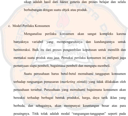 gambar dibawah ini (Kolter, 1993: 221). 