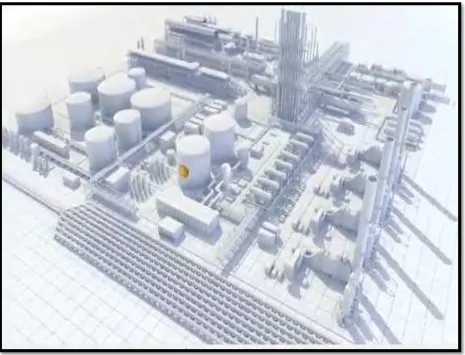 Gambar 2.1 Ilustrasi LNG Plant Production oleh Shell Corp. 