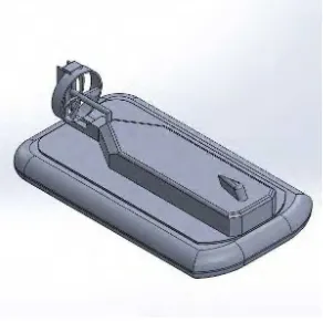 Gambar 4.13 Desain 3D Hovercraft 