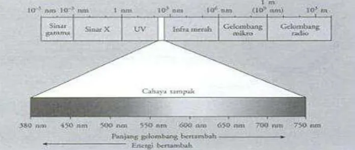Gambar 4. Spektrum Elektromagnetik  
