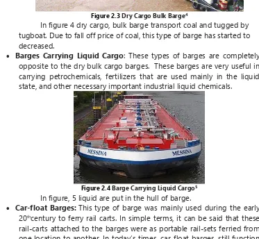 Figure 2.4 Barge Carrying Liquid Cargo5 