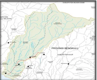 Gambar 2. Daerah Aliran Sungai Padang  Guci