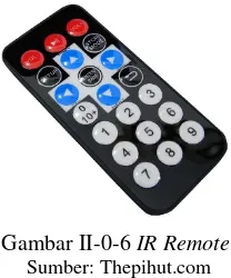 Gambar II-0-6 IR Remote 