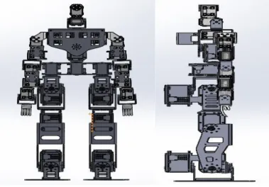 Gambar 1. Desain 3D Robot 