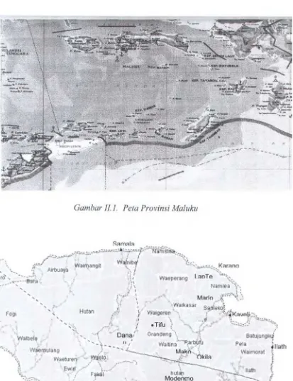 Gambar Ill. Peta Provinsi Maluku 