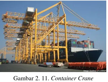Gambar 2. 11. Container Crane 