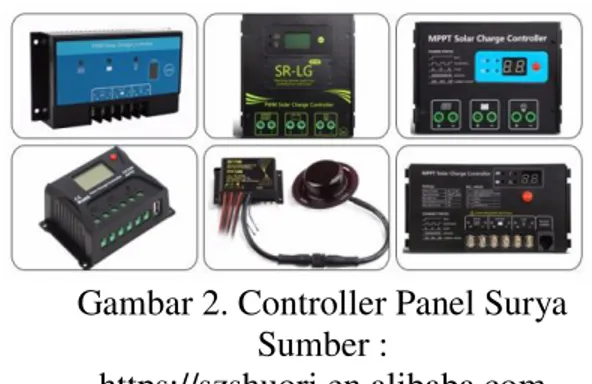 Gambar 2. Controller Panel Surya  Sumber : 