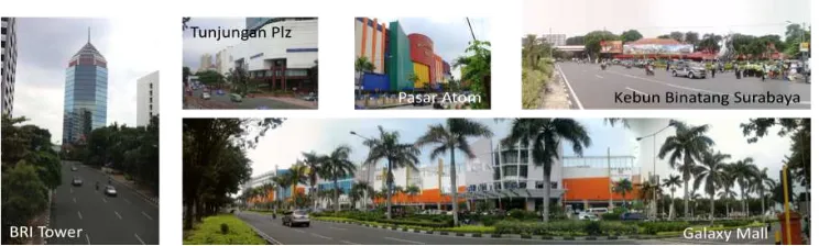 Gambar 4. Landmark kota Surabaya dengan karakter referensial yang kuat 