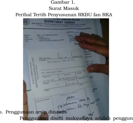 Gambar 1.  Surat Masuk