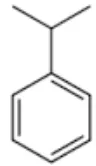 Gambar I.4. Struktur Senyawa Cumene 