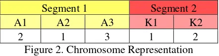 Figure 2. Chromosome Representation  
