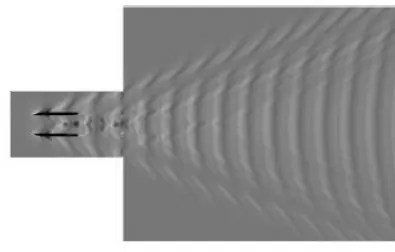 Figure 2. Ship wave Pattern (Carlton, 2007). 