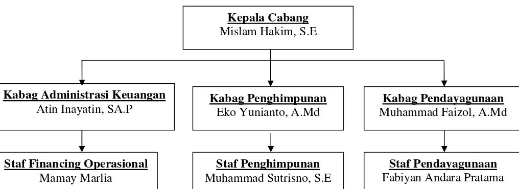Gambar 4.1Struktur Organisasi DPUDT Bandar Lampung