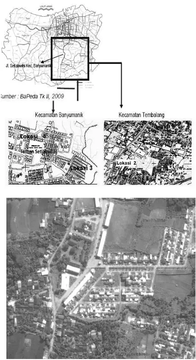 Figure 1: Location of Research, Tembalang District, Semarang 