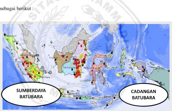 Gambar  3: Kondisi Sumberdaya dan Cadangan Batubara Indonesia 