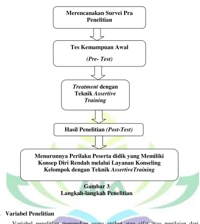 Gambar 3 Langkah-langkah Penelitian 