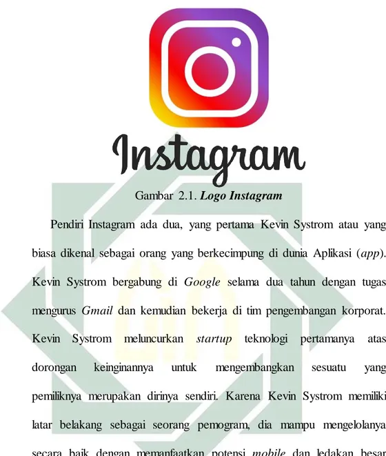 Gambar  2.1. Logo Instagram 