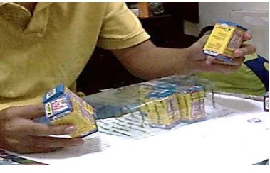 Figure 7. The existing method of  dozen packaging process   