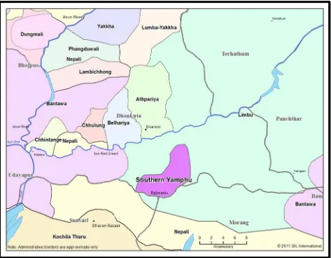 Figure 3. Dhankuta district Southern Yamphu area. 
