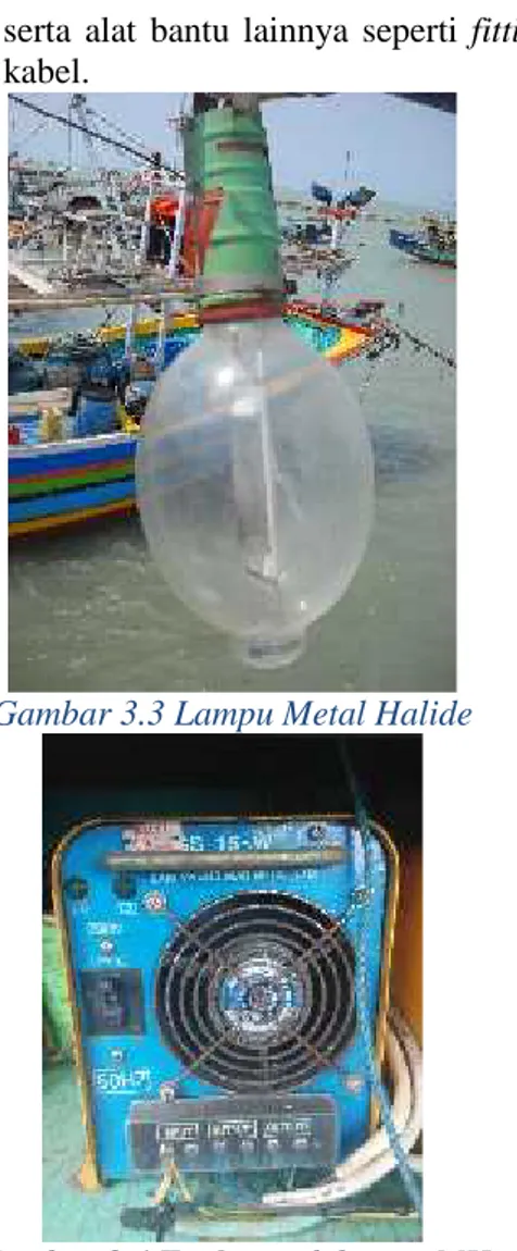 Gambar 3.3 Lampu Metal Halide