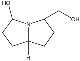 Gambar 2.12 Struktur alkaloida retronesina 
