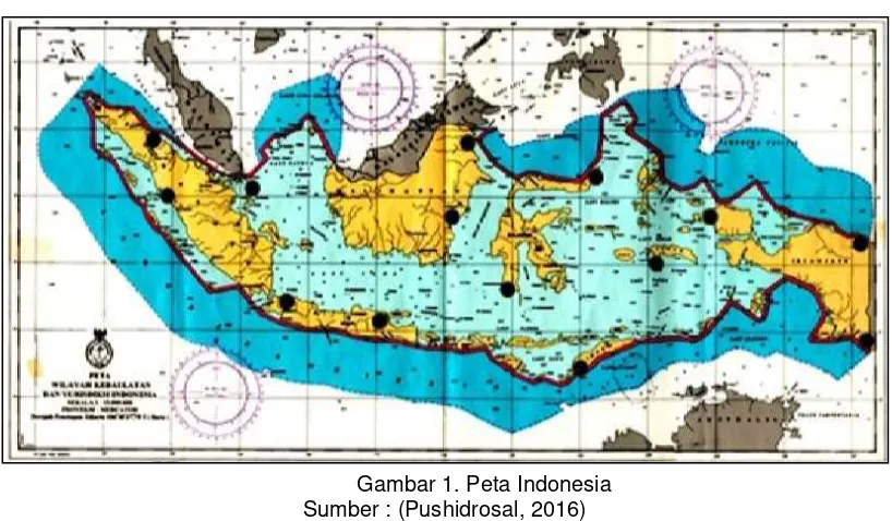 Gambar 1. Peta Indonesia 