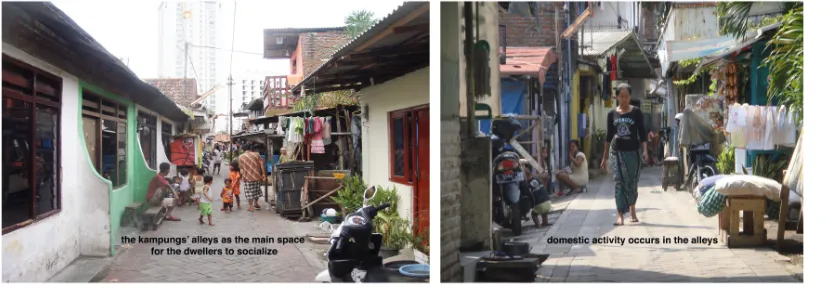 Figure   6:   The   kampungs’   alleys   