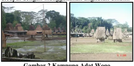 Gambar 1. Kampung Adat Bena 