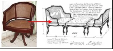 Gambar 14. Pengaruh gaya Majapahitan pada kursi 