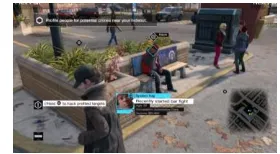 Figure 2. Condition of social life in Watch Dogs 