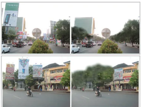 Figure 3. Simulation of the new proposed layout of billboard spots with proposed removal categories as considerations (Analysis, 2014)