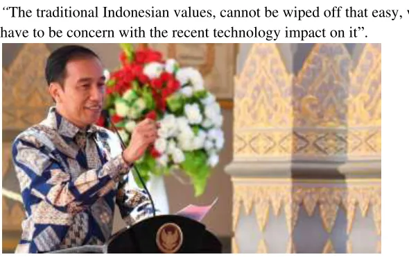Figure 4 President Joko Widodo 