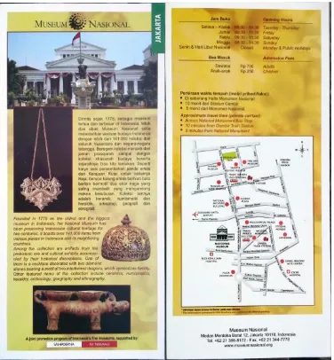 Gambar 3. Homepage situs web program Wisata Museum  