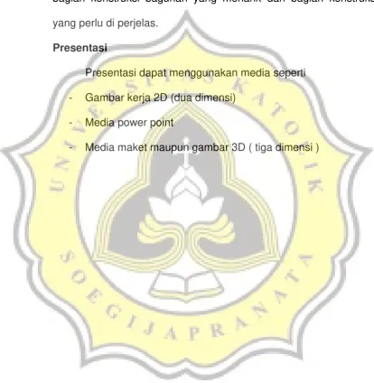 Gambar kerja 2D (dua dimensi) 