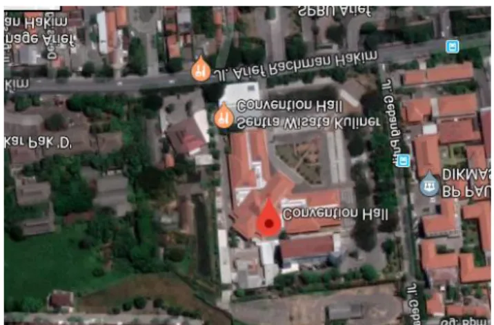 Gambar 1. Lokasi Objek Penelitian 