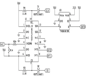 Gambar 20. Rangkaian sistem minimum  ATMega8L 