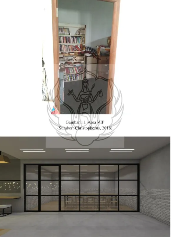 Gambar 11. Area VIP  (Sumber: Christophorus, 2018)   