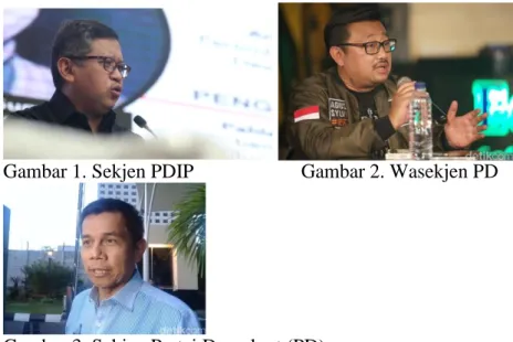 Gambar 3. Sekjen Partai Demokrat (PD) 