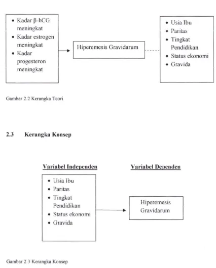 Gambar 2-3 Kerangka Konsep 