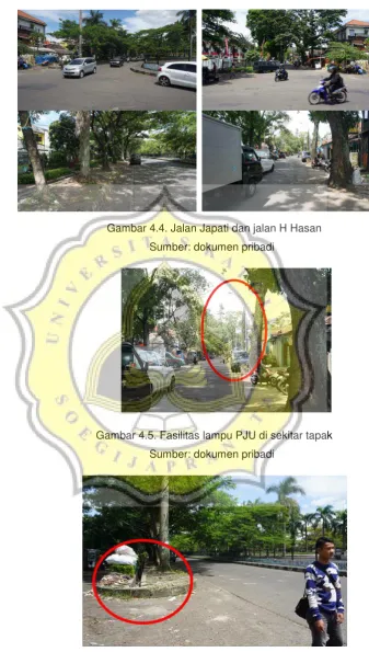 Gambar 4.4. Jalan Japati dan jalan H Hasan 