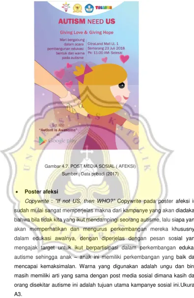 Gambar 4.7. POST MEDIA SOSIAL ( AFEKSI) 
