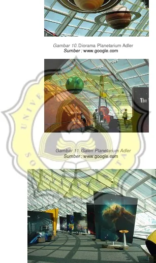 Gambar 10. Diorama Planetarium Adler 