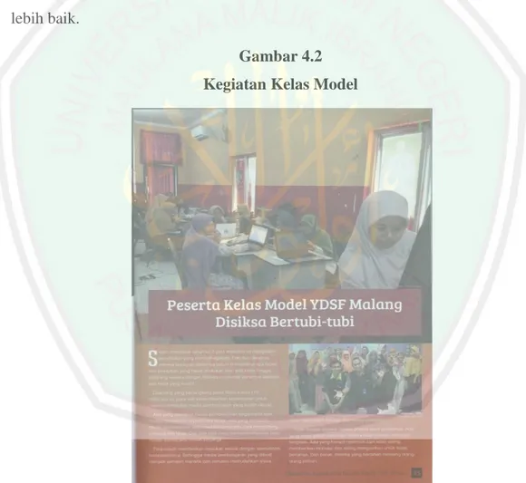 Gambar 4.2  Kegiatan Kelas Model 