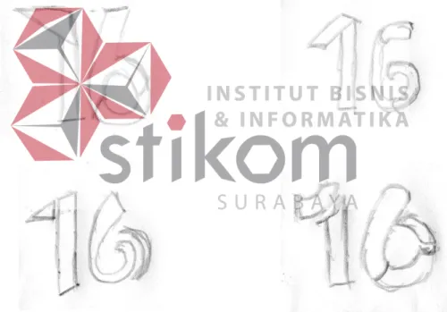 Gambar 4.1 Sketch Logo 