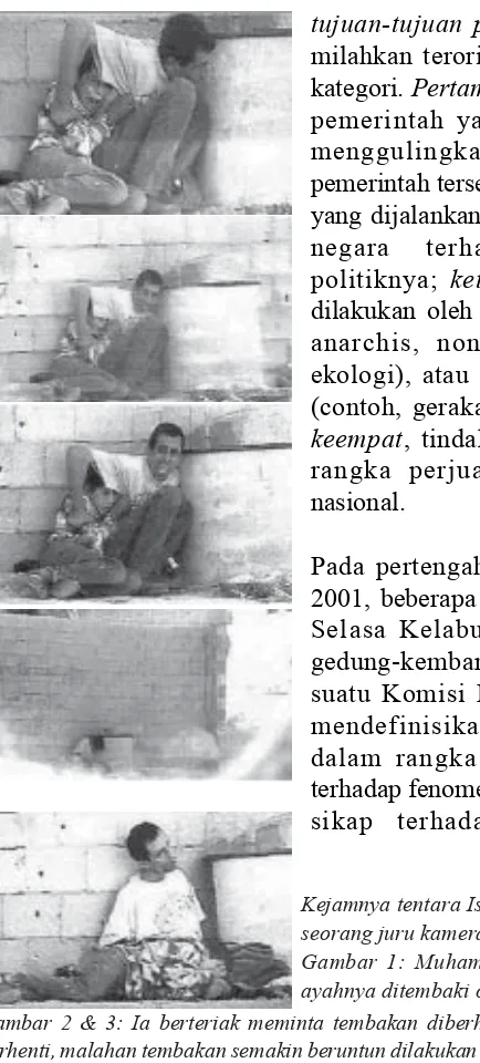 Gambar 1: Muhammad, 12 tahun, bersama