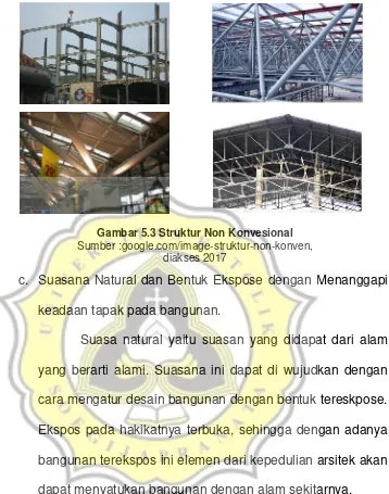 Gambar 5.3 Struktur Non Konvesional