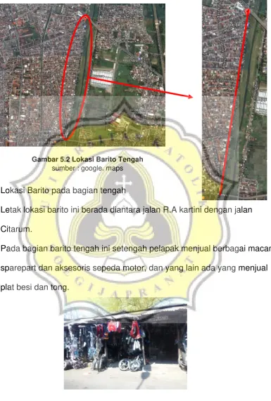 Gambar 4.3.5.1 Lokasi Barito 